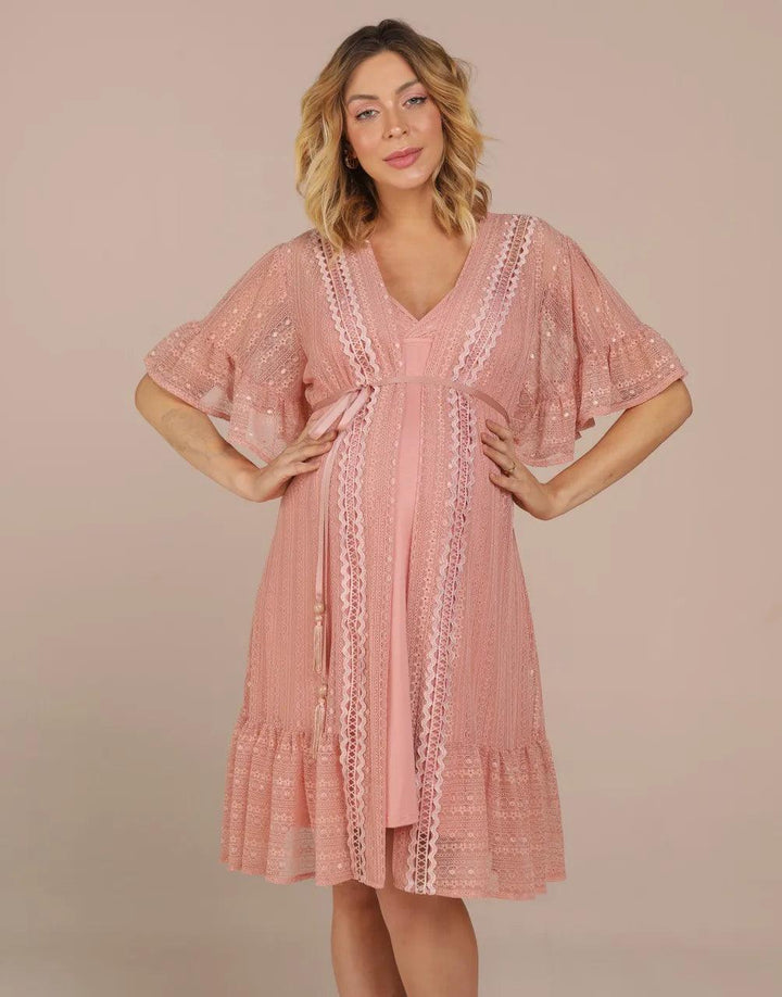 Robe Gestante Rosé - Marivi Lingerie